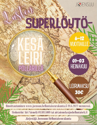 Lasten superlöytö kesä leiri
