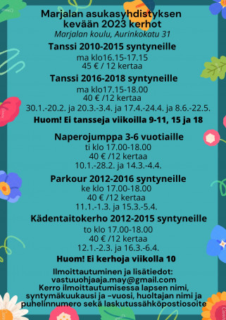 Tanssi 2016-2018 syntyneille