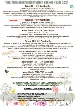 Tanssi 2011-2016 syntyneille