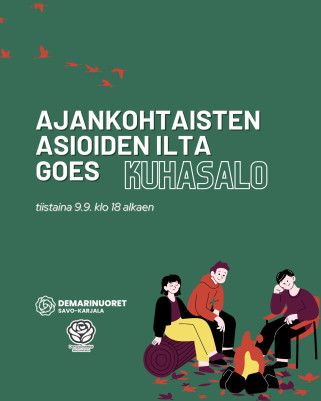 Ajankohtaisten asioiden ilta goes Kuhasalo